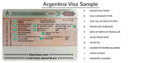 argentina tourist visa application